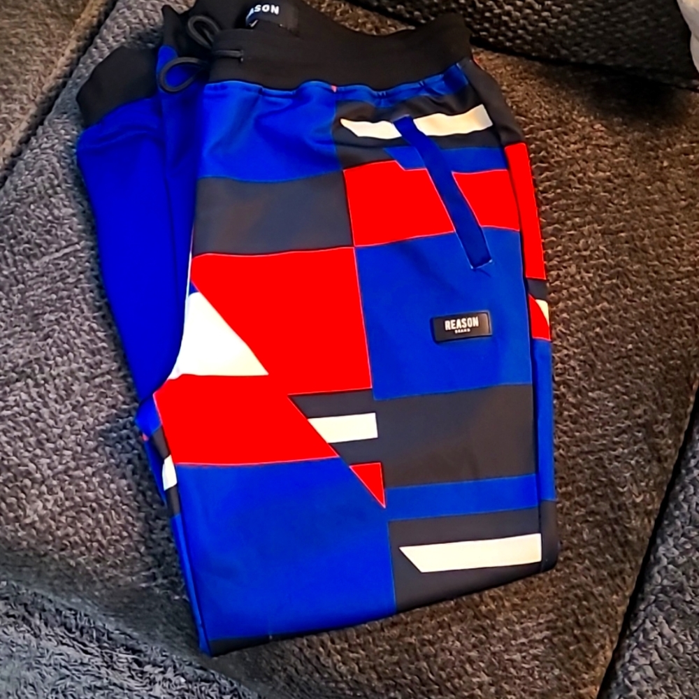 Reason brand 3 tone joggers